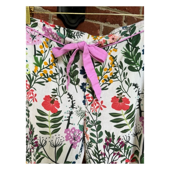 NWOT Anthropologie RO’s Garden Lounge Set in Floral Viola  Size XSmall - Picture 14 of 16
